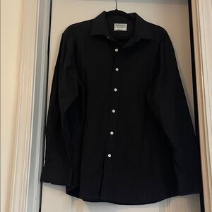 Haggar Black Dress Shirt for Men